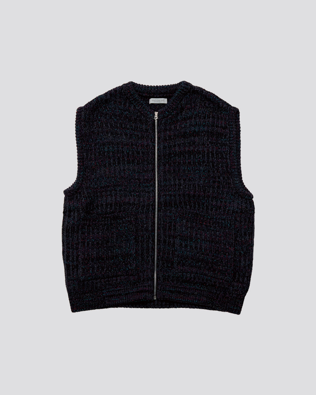 KNITTED TWO POCKET VEST